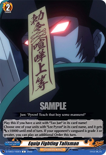 Equip Fighting Talisman