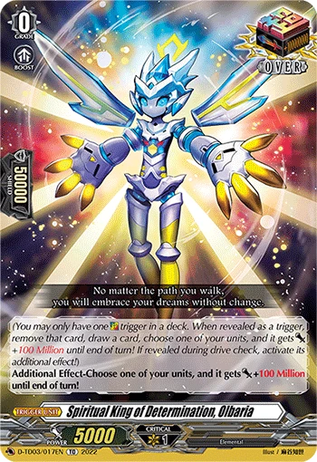 Spiritual King of Determination, Olbaria