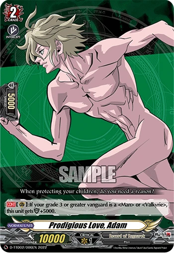 Prodigious Love, Adam