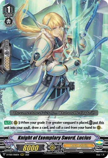 Knight of Exemplary Sword, Lucius