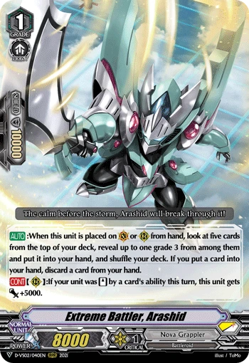 Extreme Battler, Arashid