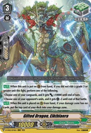 Gifted Dragon, Eikthlaera
