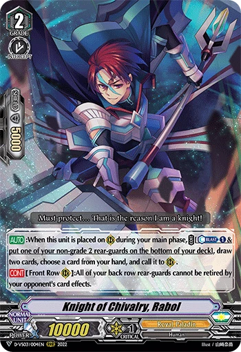 Knight of Chivalry, Rabol
