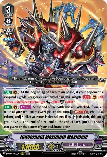 Juggernaut Maximum Maximum