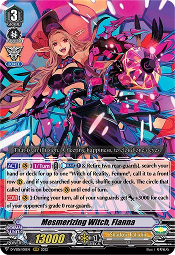 Mesmerizing Witch, Fianna