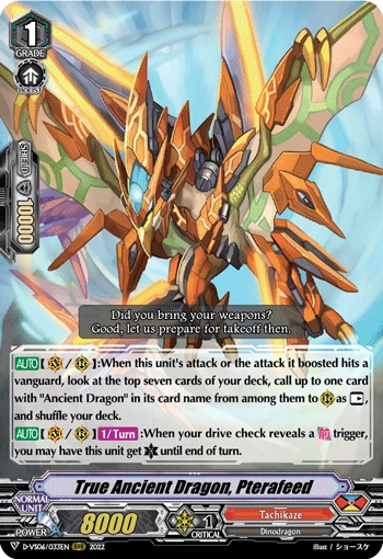 True Ancient Dragon, Pterafeed