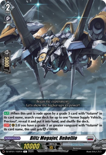 Blitz Megajet, Rebellio