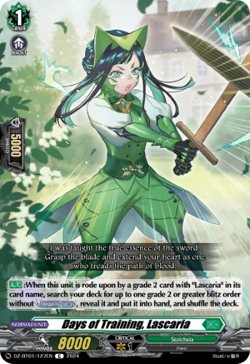 Days of Training, Lascaria