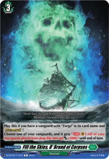 Fill the Skies, O' Brand of Corpses