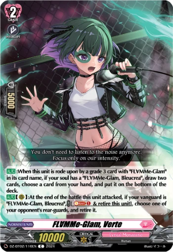 FL∀MMe-Glam, Verte