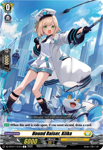 Hound Raiser, Kiika