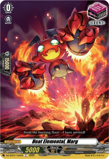 Heat Elemental, Marg