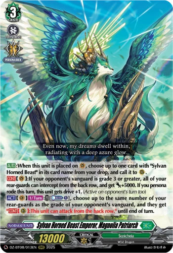 Sylvan Horned Beast Emperor, Magnolia Patriarch