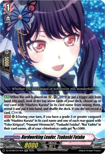 Hardworking Leader, Tsukushi Futaba