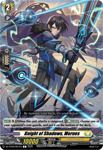 Knight of Shadows, Mornes
