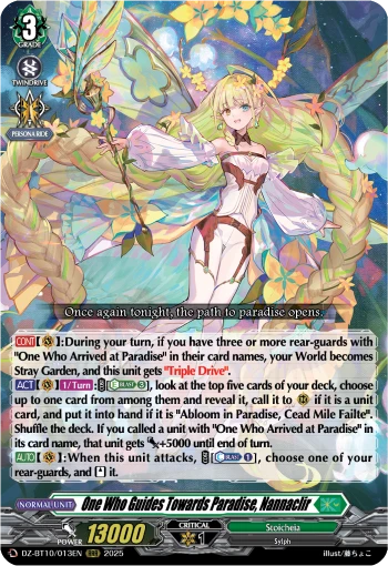 One Who Guides Towards Paradise, Nannaclir