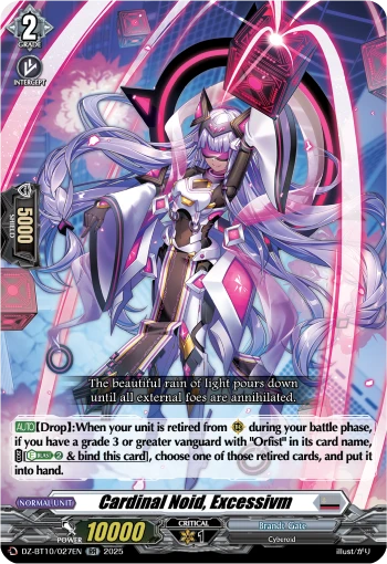 Cardinal Noid, Excessivm