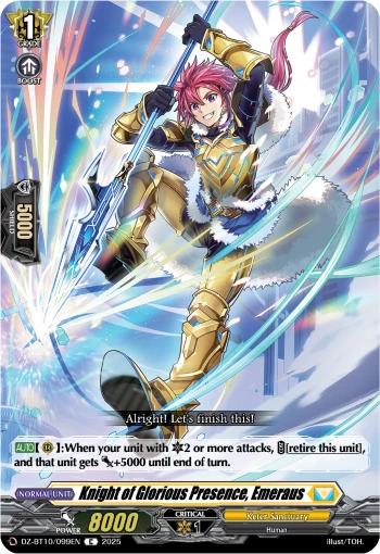 Knight of Glorious Presence, Emeraus