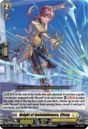 Knight of Inviolableness, Eliseg