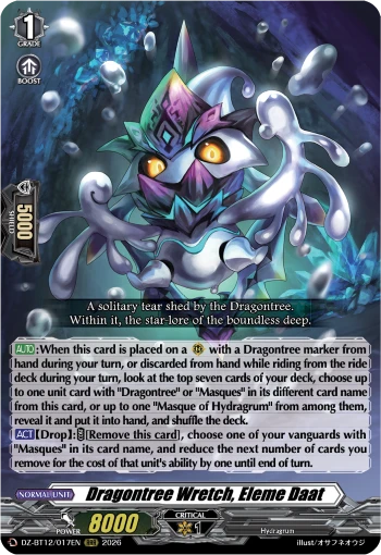 Dragontree Wretch, Eleme Daat