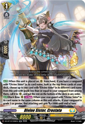 Divine Sister, Crostata