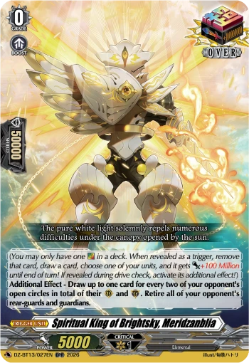 Spiritual King of Brightsky, Meridzanblia