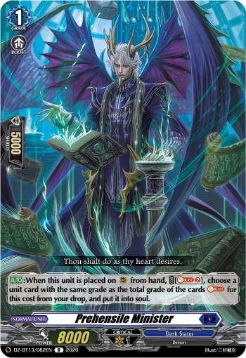 Prehensile Minister
