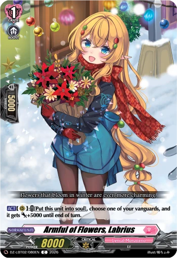 Armful of Flowers, Labrius