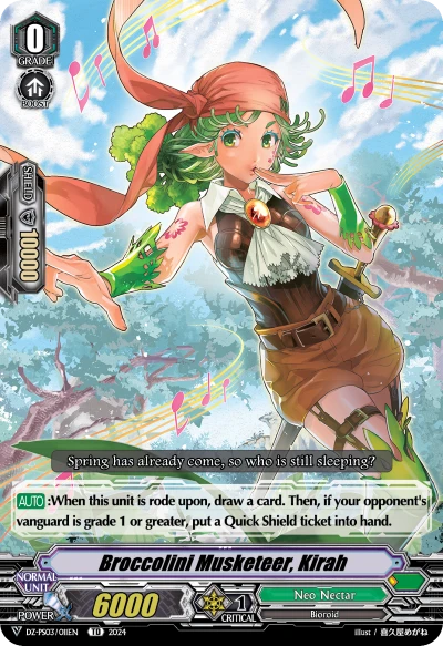 Broccolini Musketeer, Kirah