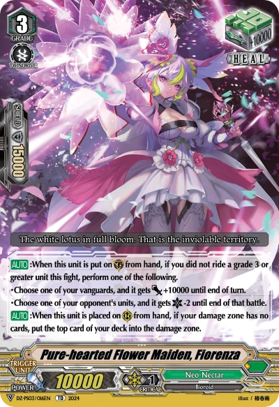 Pure-hearted Flower Maiden, Fiorenza