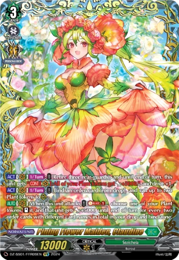 Pining Flower Maiden, Claudine