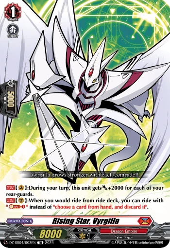 Rising Star, Vyrgilla
