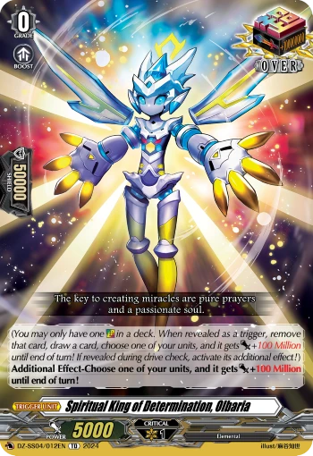 Spiritual King of Determination, Olbaria