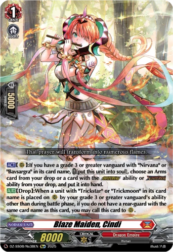 Blaze Maiden, Cindi
