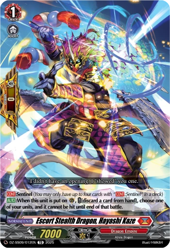Escort Stealth Dragon, Hayashi Kaze
