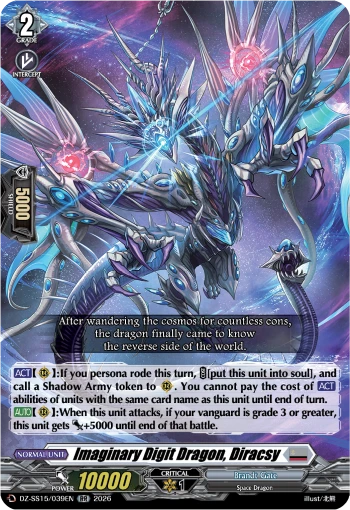 Imaginary Digit Dragon, Diracsy