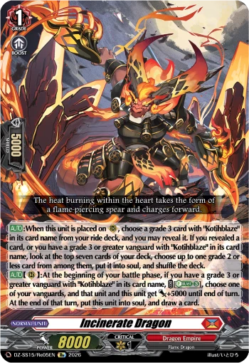 Incinerate Dragon