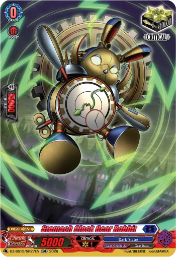 Stomach Clock Gear Rabbit