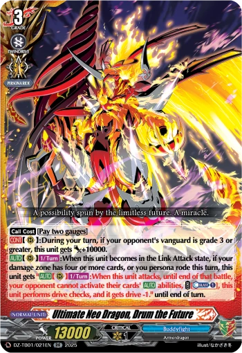 Ultimate Neo Dragon, Drum the Future