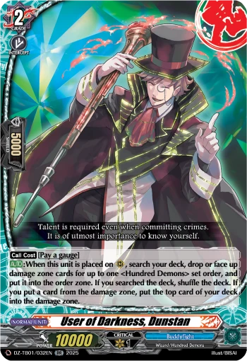 User of Darkness, Dunstan