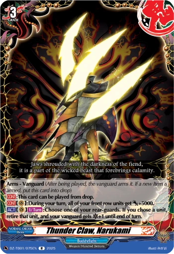 Thunder Claw, Narukami