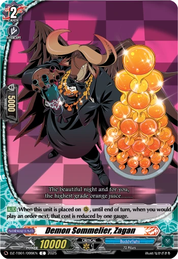 Demon Sommelier, Zagan