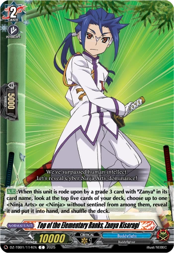 Top of the Elementary Ranks, Zanya Kisaragi