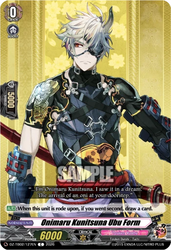 Onimaru Kunitsuna Ubu Form