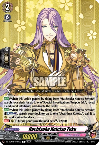 Hachisuka Kotetsu Toku