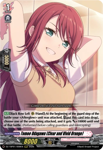 Tomoe Udagawa [Clear and Vivid Orange]
