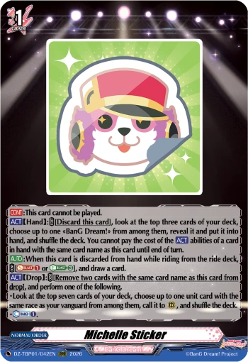 Michelle Sticker