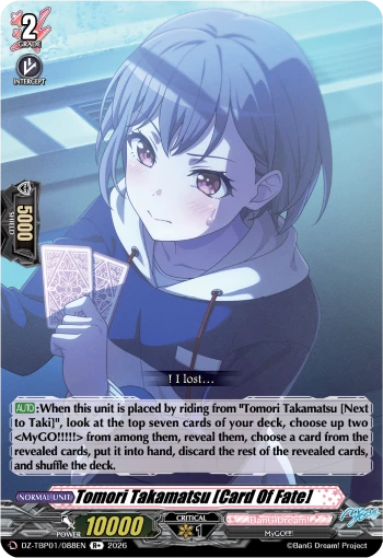 Tomori Takamatsu [Card Of Fate]