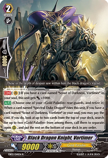 Black Dragon Knight, Vortimer