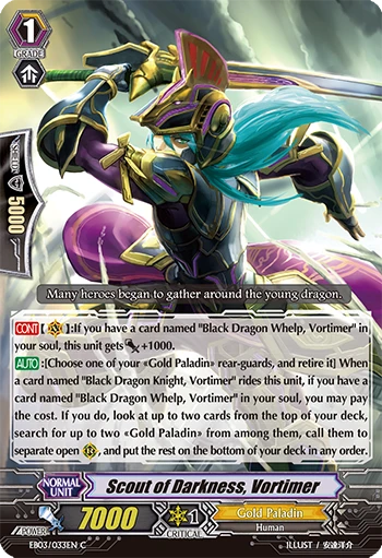 Scout of Darkness, Vortimer